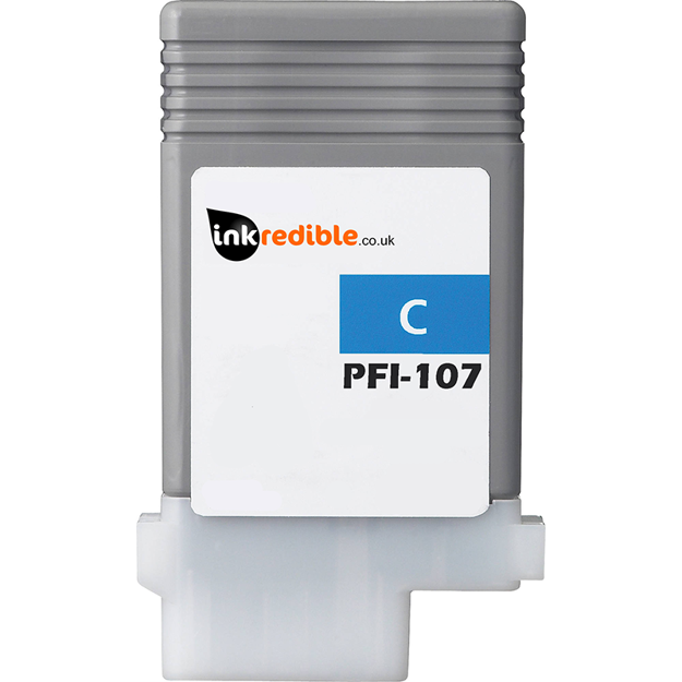 Genuine Canon PFI-107 Ink Cartridges (130ml) - Matte Black, Black, Cyan, Magenta, Yellow - UK