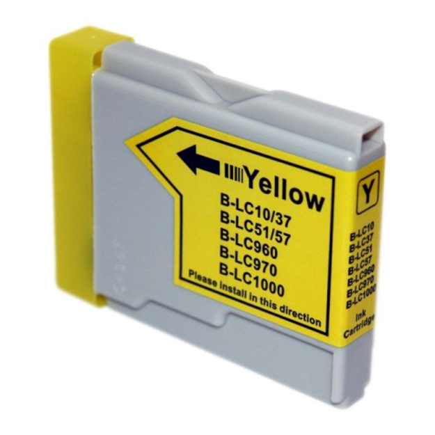 Picture of Compatible Brother LC970 Yellow Ink Cartridge