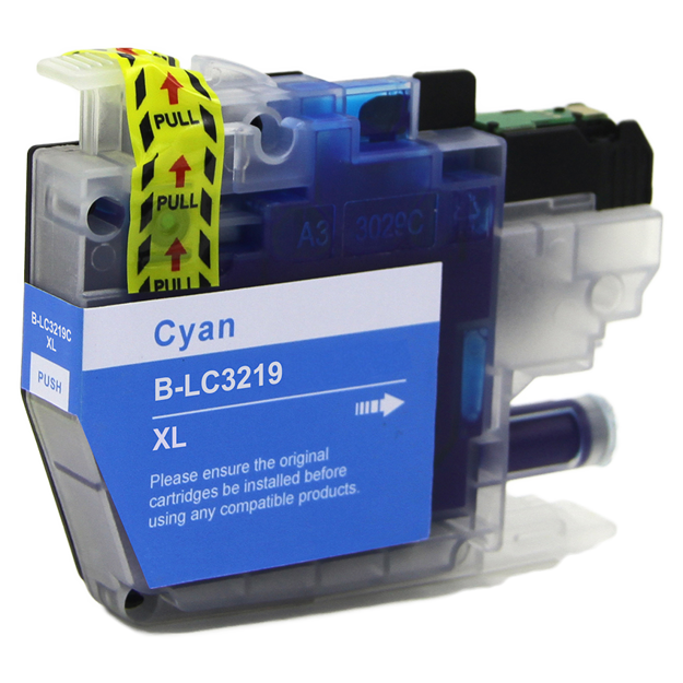 Picture of Compatible Brother LC3219XL Cyan Ink Cartridge