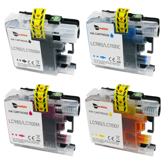 Picture of Compatible Brother LC980 Multipack Ink Cartridges