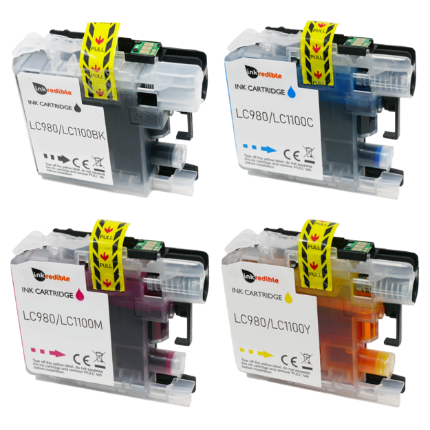 Picture of Compatible Brother DCP-165C Multipack Ink Cartridges