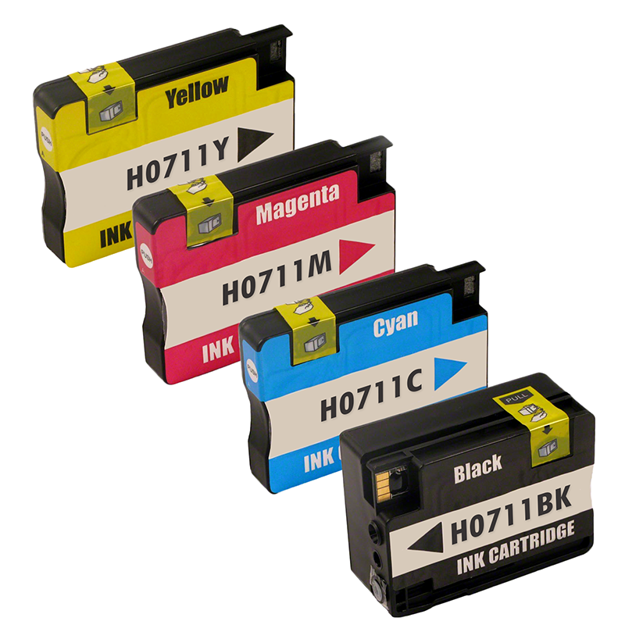Picture of Compatible HP 711 Multipack Ink Cartridges