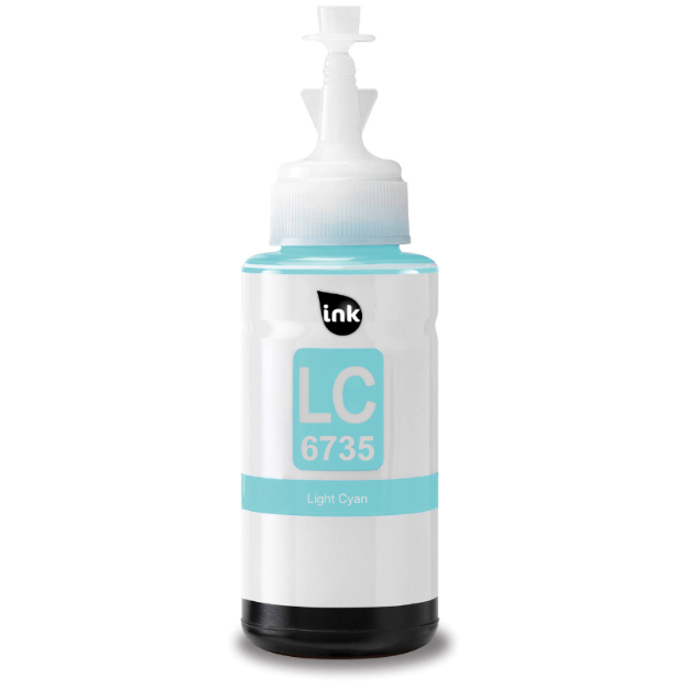 Picture of Compatible Epson T6735 Light Cyan Ink Bottle