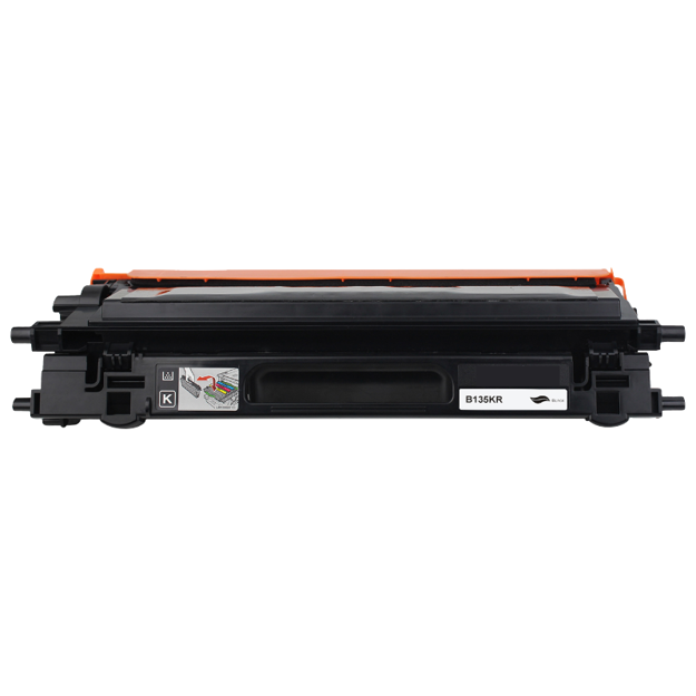 Picture of Compatible Brother TN135 High Capacity Black Toner Cartridge