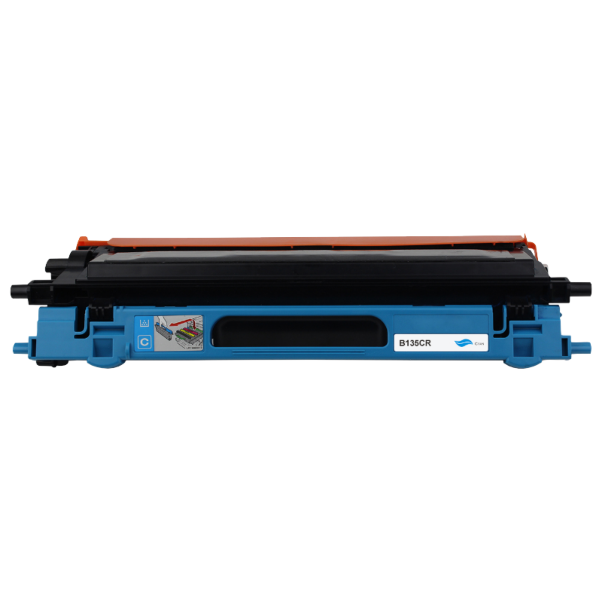 Compatible Brother MFC-9840 High Capacity Cyan Toner Cartridge