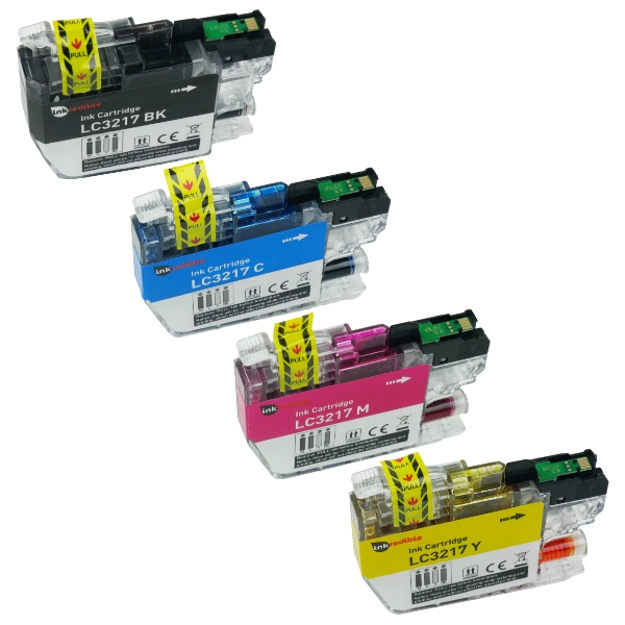 Picture of Compatible Brother LC3217 Multipack Ink Cartridges