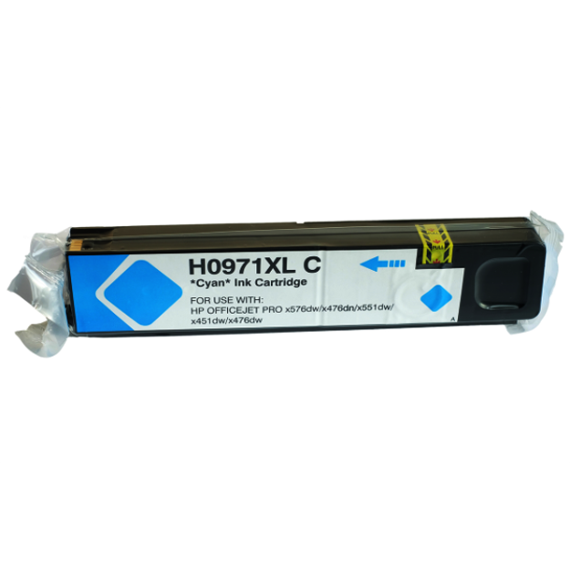 Picture of Compatible HP OfficeJet Pro X451dw Cyan Ink Cartridge