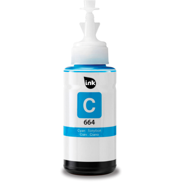 Picture of Compatible Epson EcoTank ET-16500 Cyan Ink Bottle