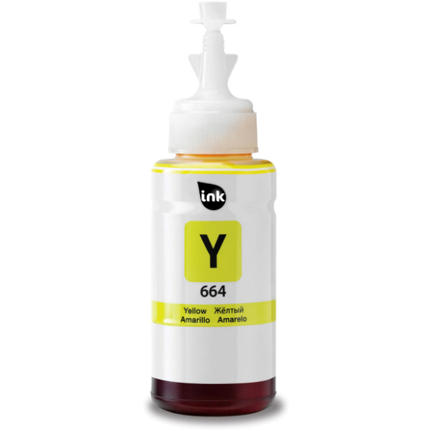 Picture of Compatible Epson EcoTank L355 Yellow Ink Bottle