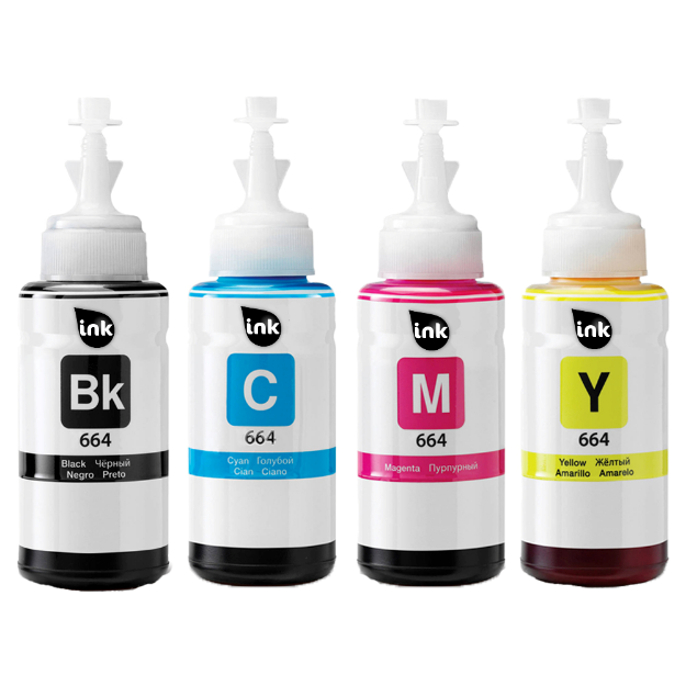 Picture of Compatible Epson T6641 - T6644 Multipack Ink Bottles