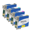 Picture of Compatible Epson 502XL Multipack Ink Cartridges