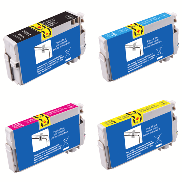 Picture of Compatible Epson WorkForce Pro WF-4720DWF XL Multipack Ink Cartridges
