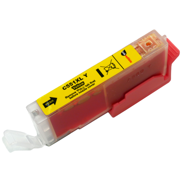 Picture of Compatible Canon CLI-551XL Yellow Ink Cartridge