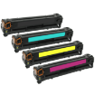 Picture of Compatible HP CB540A / CB541A / CB542A / CB543A Multipack Toner Cartridges