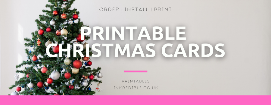 Printable Christmas Cards