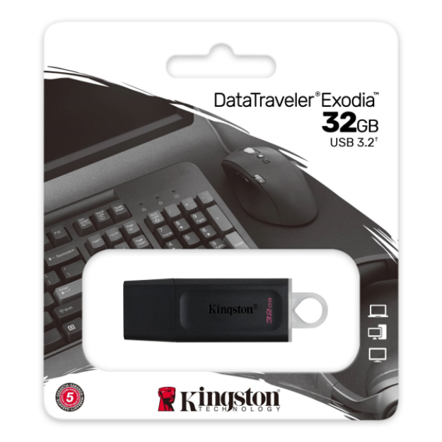 Picture of Kingston Datatraveler Exodia - 32GB USB Drive (USB 3.0)