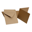 Picture of 5 x 5 Kraft Card Kit (50 Cards/Envelopes)