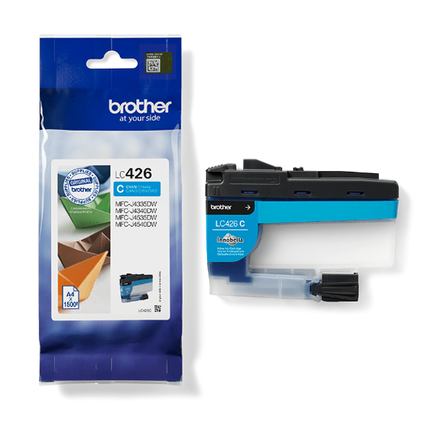 Picture of Genuine Brother MFC-J4540DW Cyan Ink Cartridge
