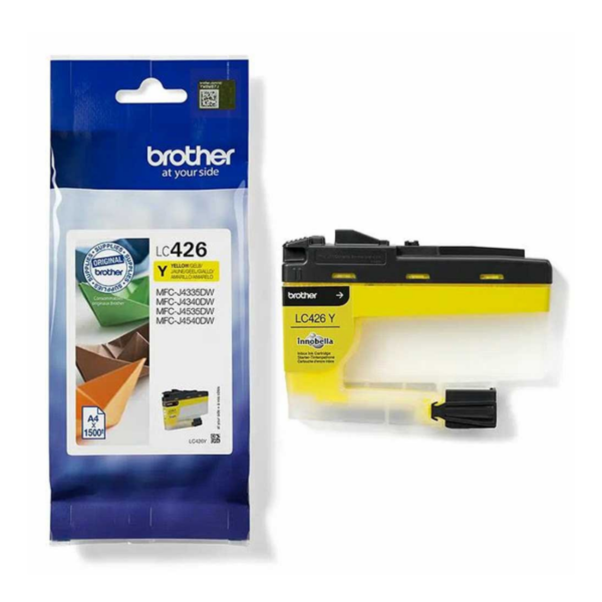Genuine Brother MFC-J4535DW Yellow Ink Cartridge