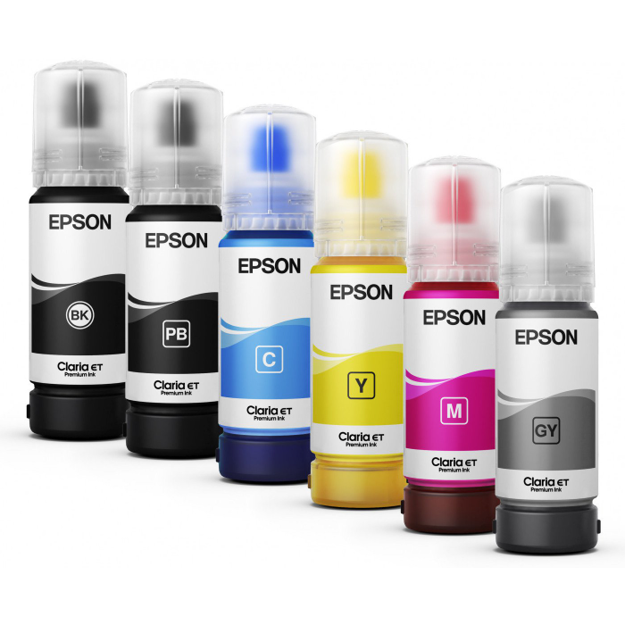 Picture of Genuine Epson EcoTank ET-8550 Multipack Ink Bottles