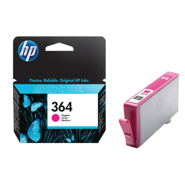 Picture of OEM HP 364 Magenta Ink Cartridge