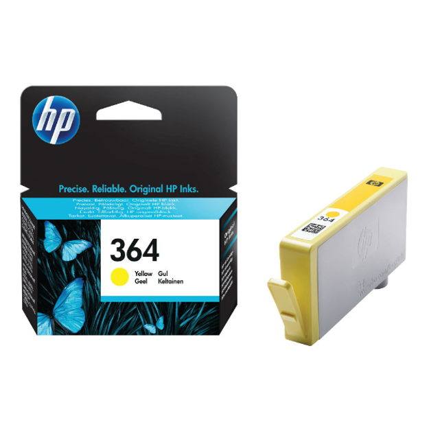 Picture of OEM HP 364 Yellow Ink Cartridge