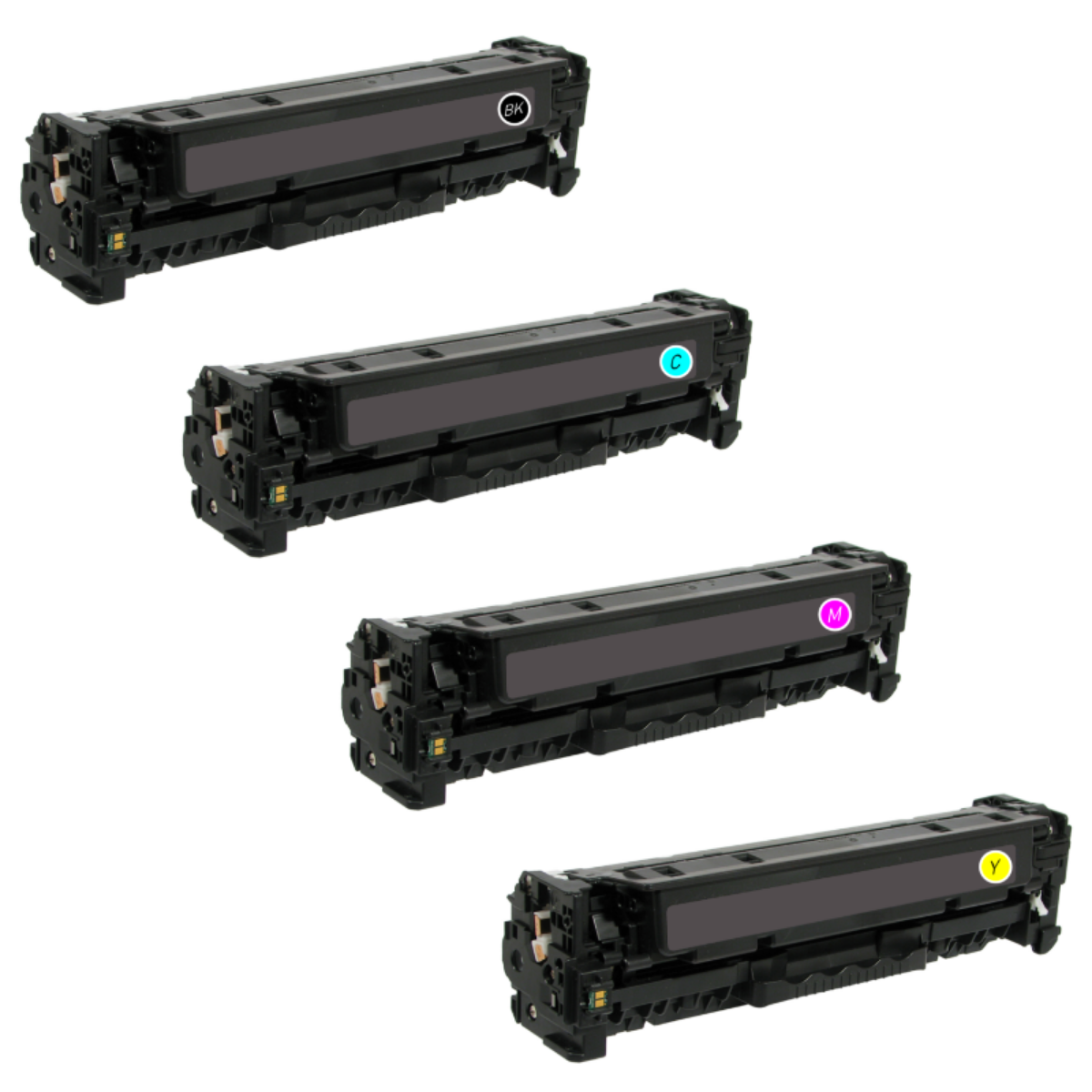 Compatible HP CE410X/CE411A/CE412A/CE413A Multipack Toner Cartridges