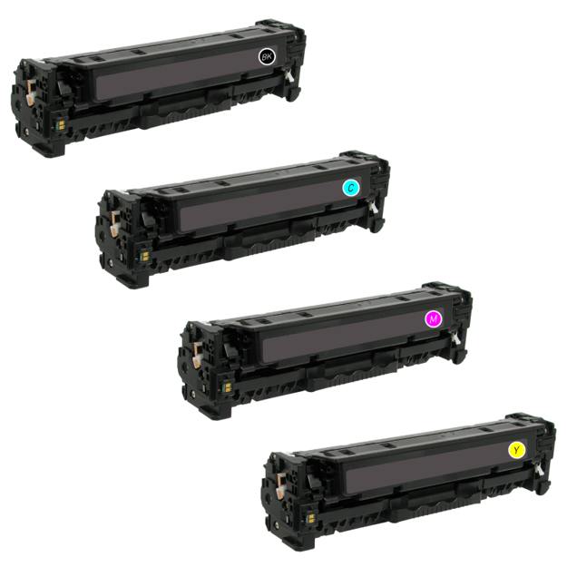 Picture of Compatible HP LaserJet Pro 300 Color M351a Multipack Toner Cartridges