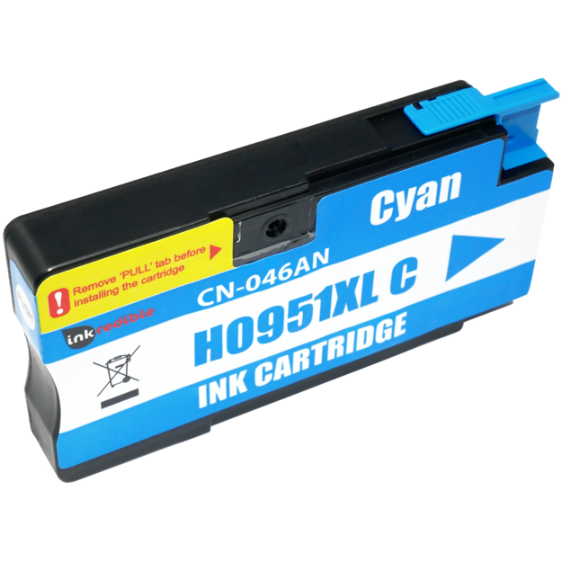 Picture of Compatible HP OfficeJet Pro 8600 Plus Cyan Ink Cartridge