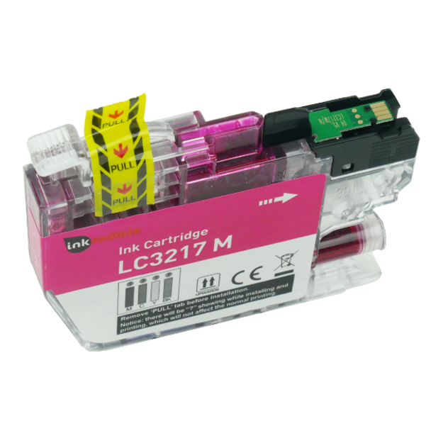 Buy Compatible Brother LC3217 Magenta Ink Cartridge INKredible UK