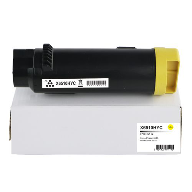 Picture of Compatible Xerox WorkCentre 6515 Extra High Capacity Yellow Toner Cartridge