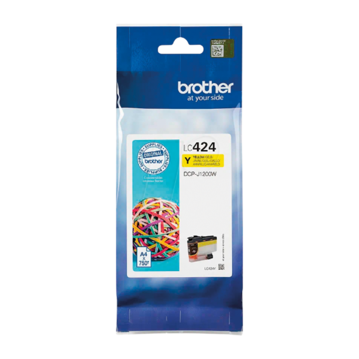 Genuine Brother DCP-J1200W Yellow Ink Cartridge