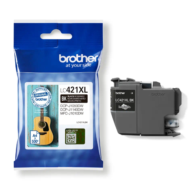 Buy Genuine Brother LC421 High Capacity Black Ink Cartridge INKredible UK