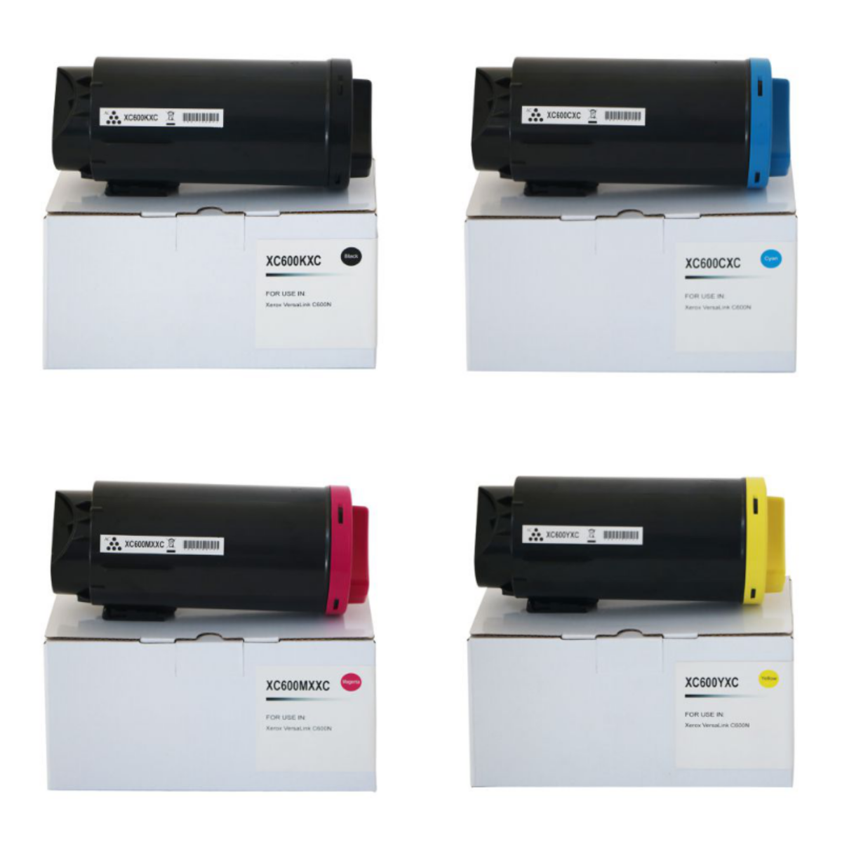Compatible Xerox VersaLink C600DN High Capacity Multipack Toner Cartridges