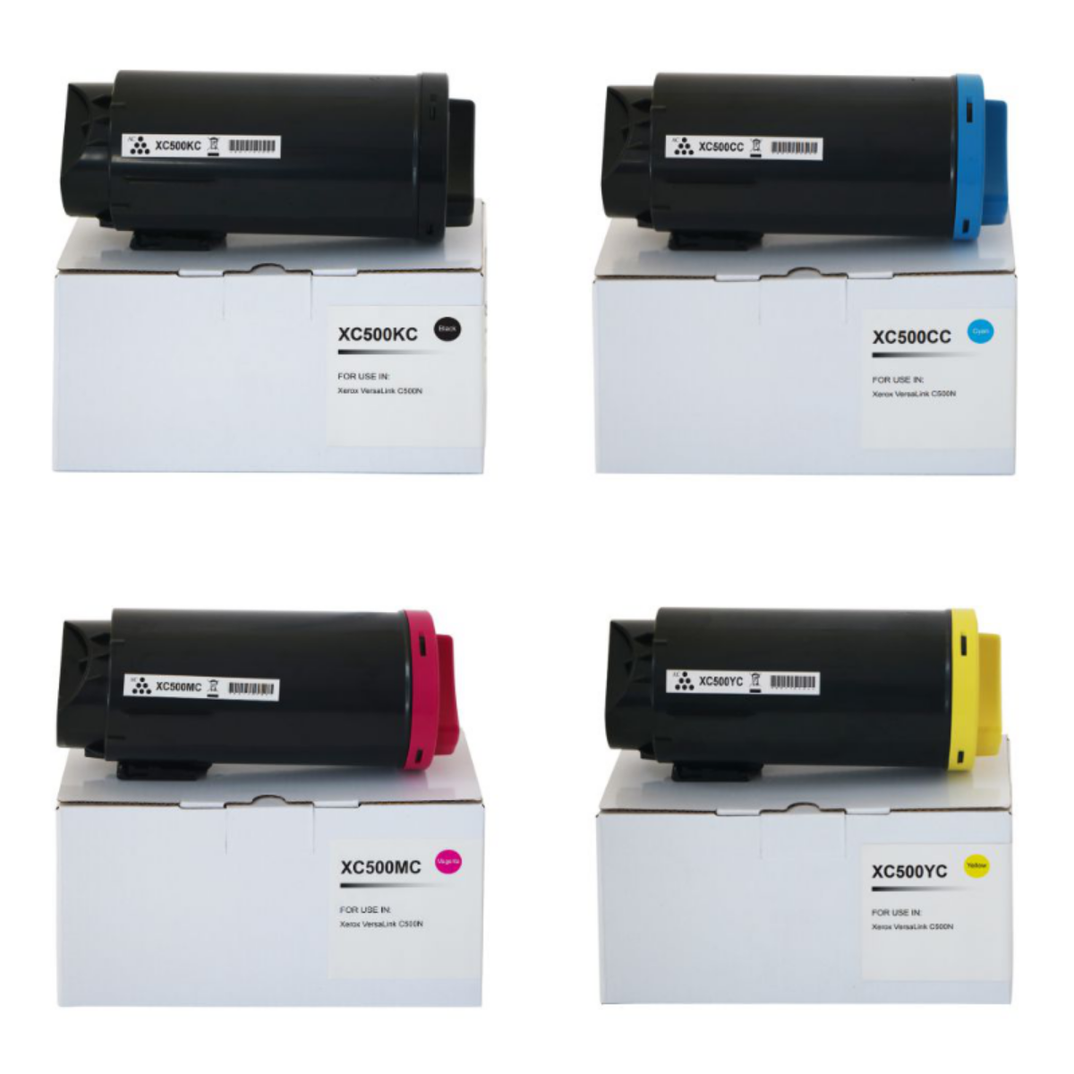 Compatible Xerox VersaLink C500DNW Multipack Toner Cartridges