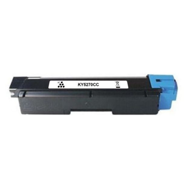 Picture of Compatible Kyocera TK-5270 Cyan Toner Cartridge