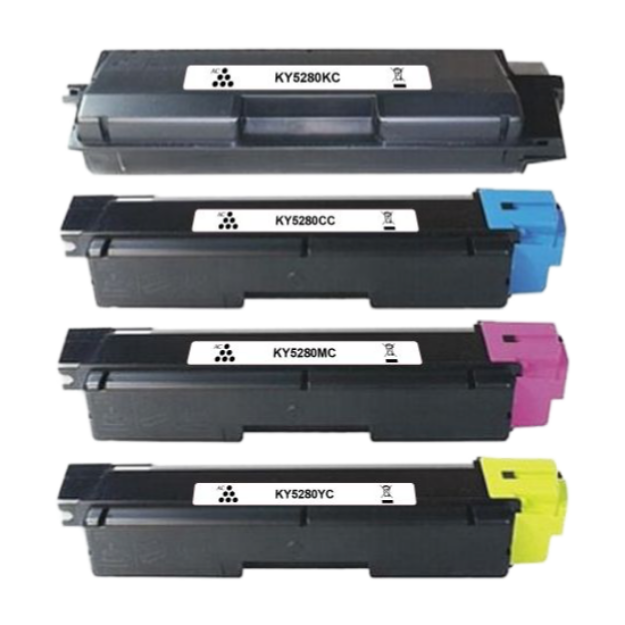 Picture of Compatible Kyocera TK-5280 Multipack Toner Cartridges