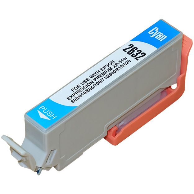 Picture of Compatible Epson 26XL Cyan Ink Cartridge