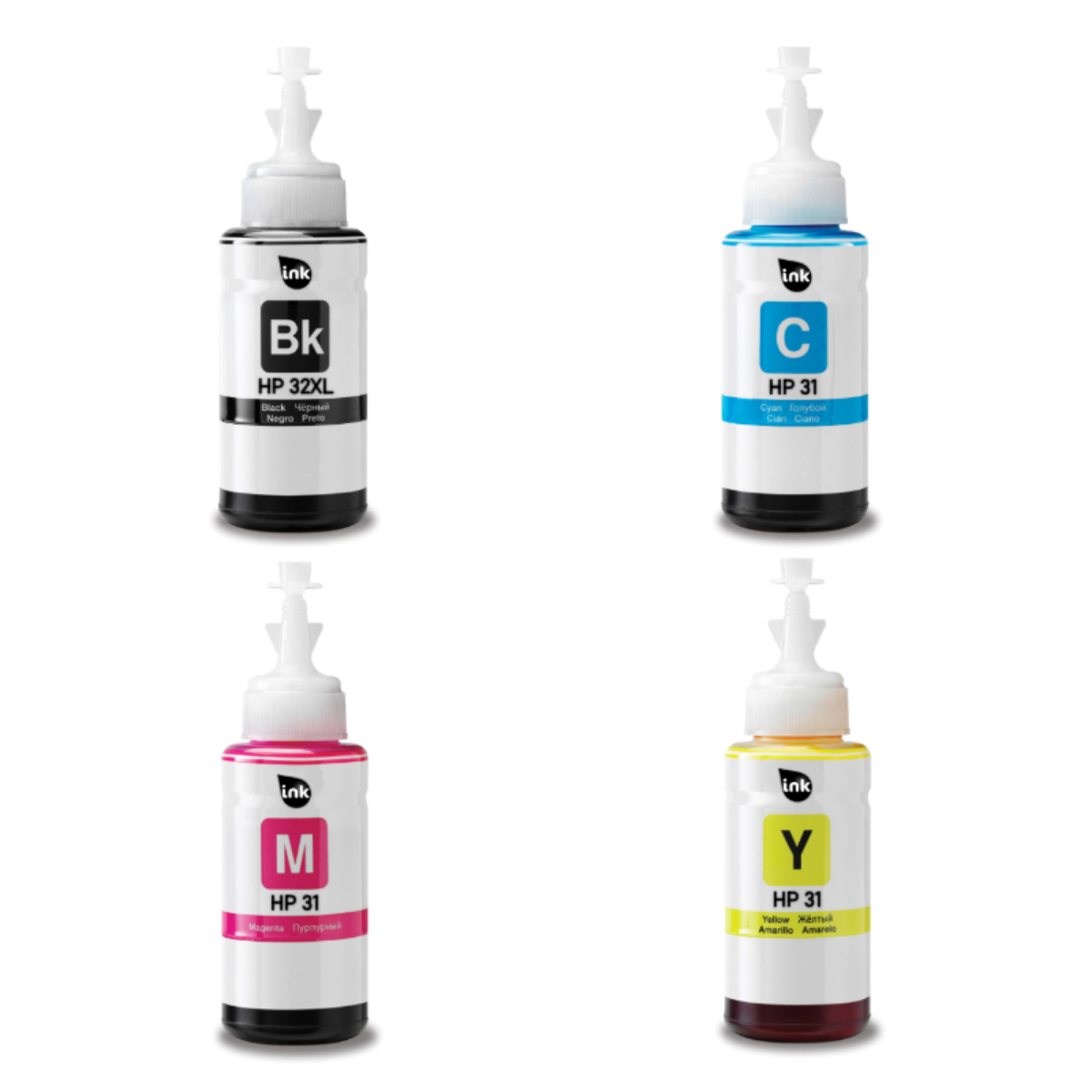 Compatible HP Smart Tank Plus 655 Multipack Ink Bottles