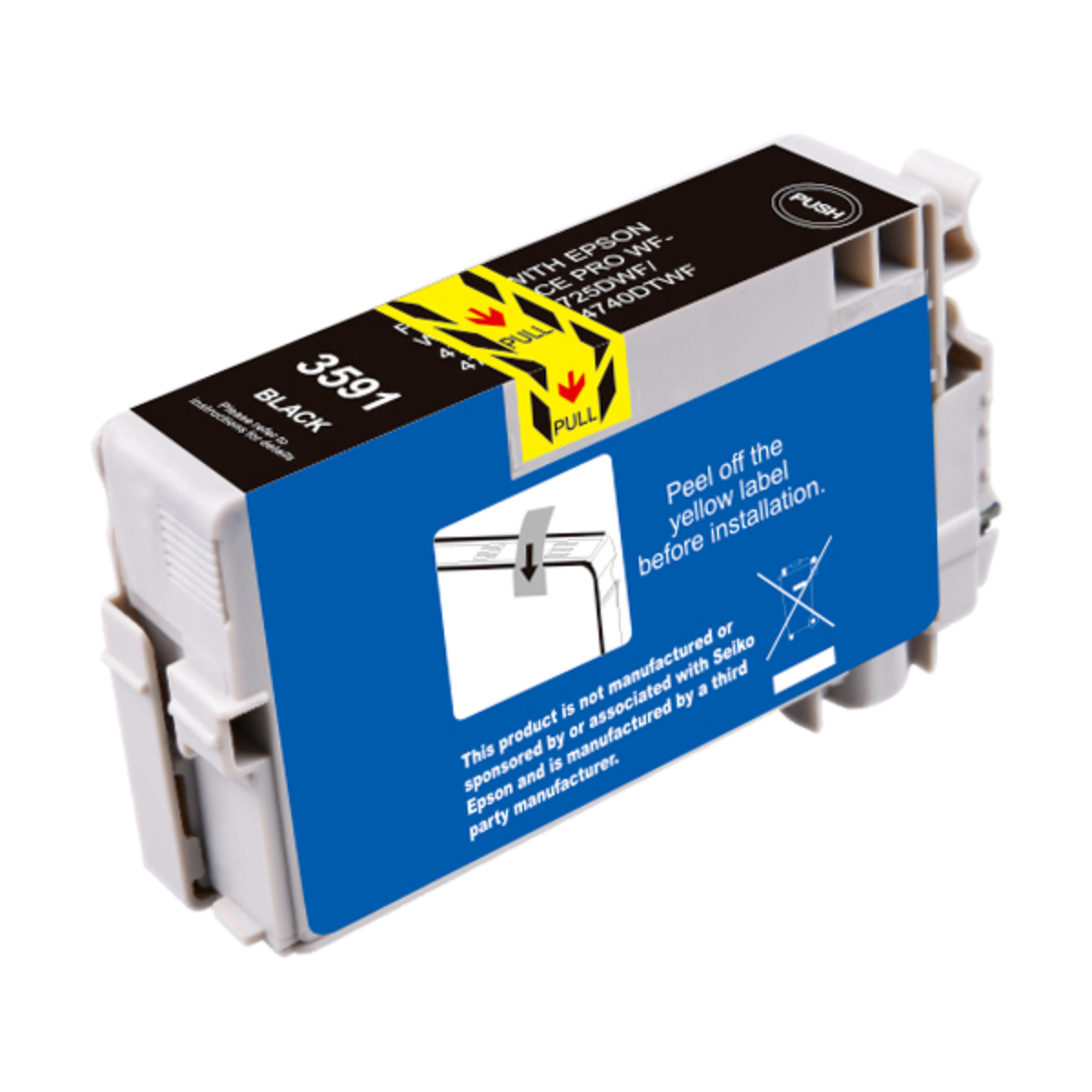 Compatible Epson WorkForce Pro WF-4730DTWF XL Black Ink Cartridge