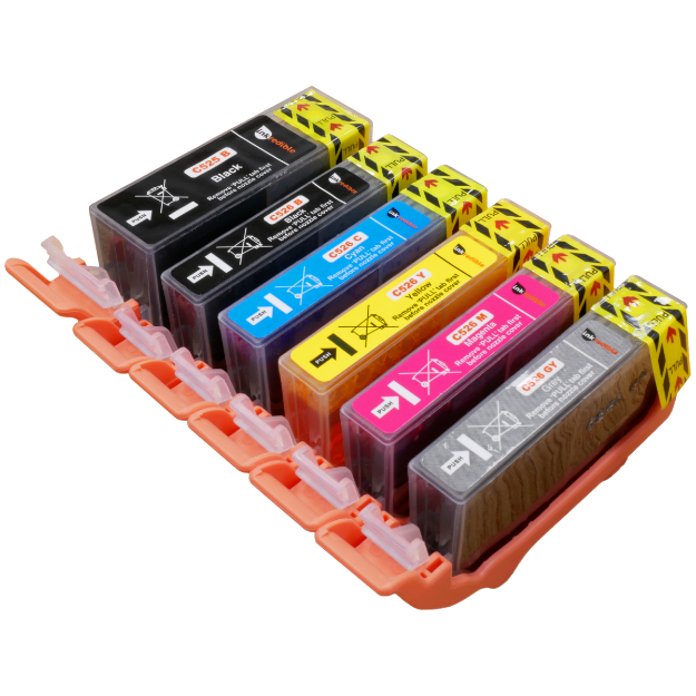 Compatible Canon PGI-525/CLI-526 6 Ink Cartridge Multipack (Cartridge  People)