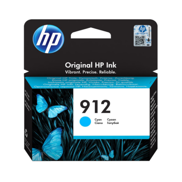 Picture of OEM HP OfficeJet Pro 8022 Cyan Ink Cartridge