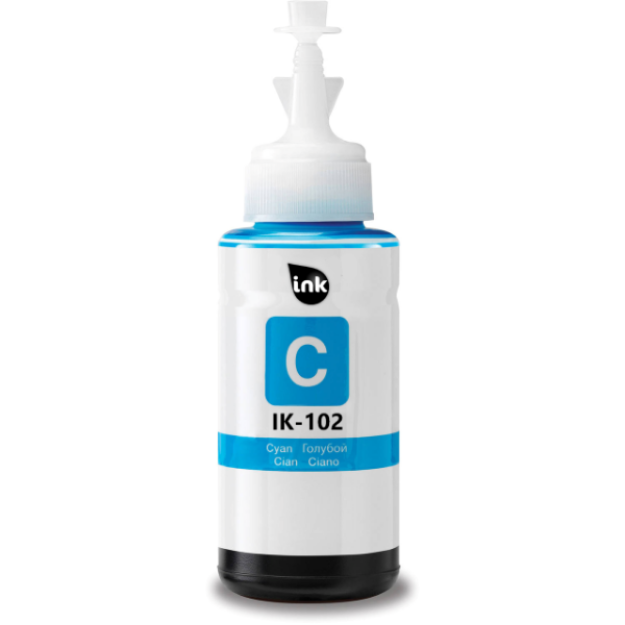 Picture of Compatible Epson 102 EcoTank Cyan Ink Bottle