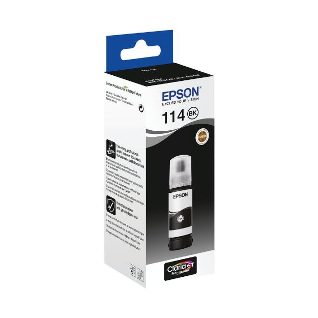 Picture of Genuine Epson EcoTank ET-8550 Black Ink Bottle