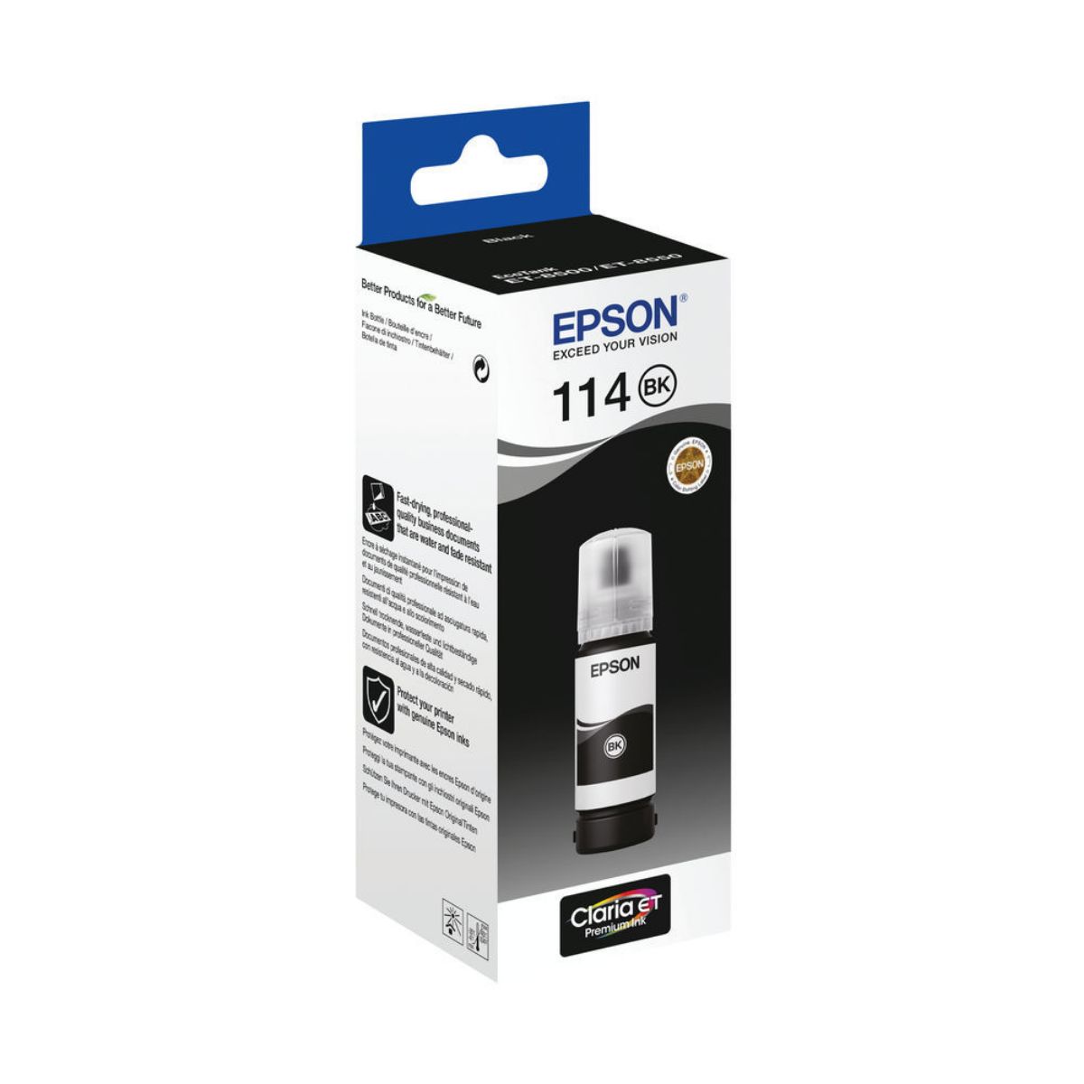 Genuine Epson EcoTank ET-8500 Black Ink Bottle