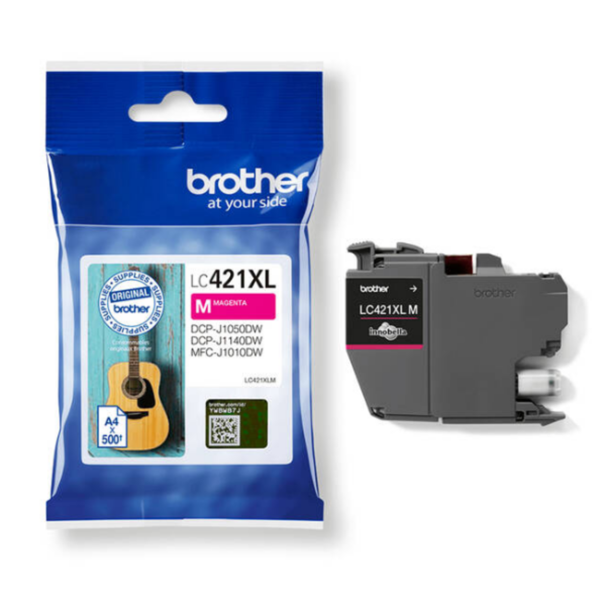 Genuine Brother MFC-J1010DW High Capacity Magenta Ink Cartridge