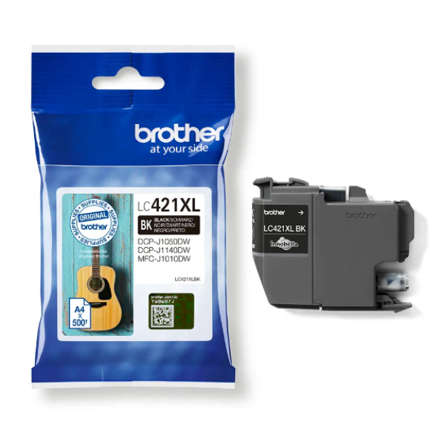 Picture of Genuine Brother LC421 High Capacity Black Ink Cartridge