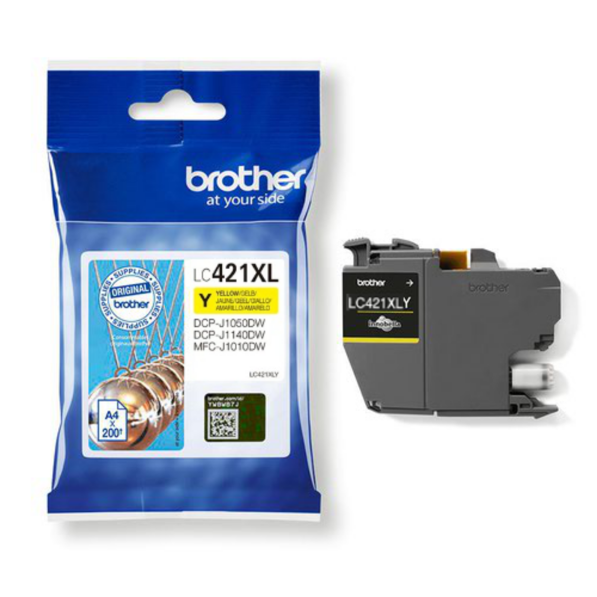 Genuine Brother DCP-J1050DW High Capacity Yellow Ink Cartridge