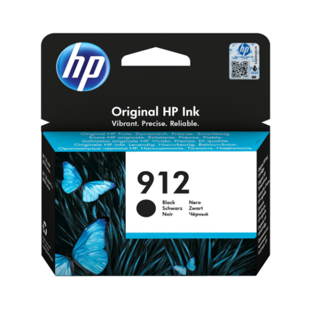 Picture of OEM HP 912 Black Ink Cartridge