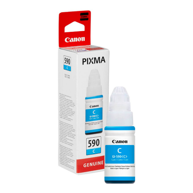 Picture of OEM Canon Pixma G1500 Cyan Ink Bottle